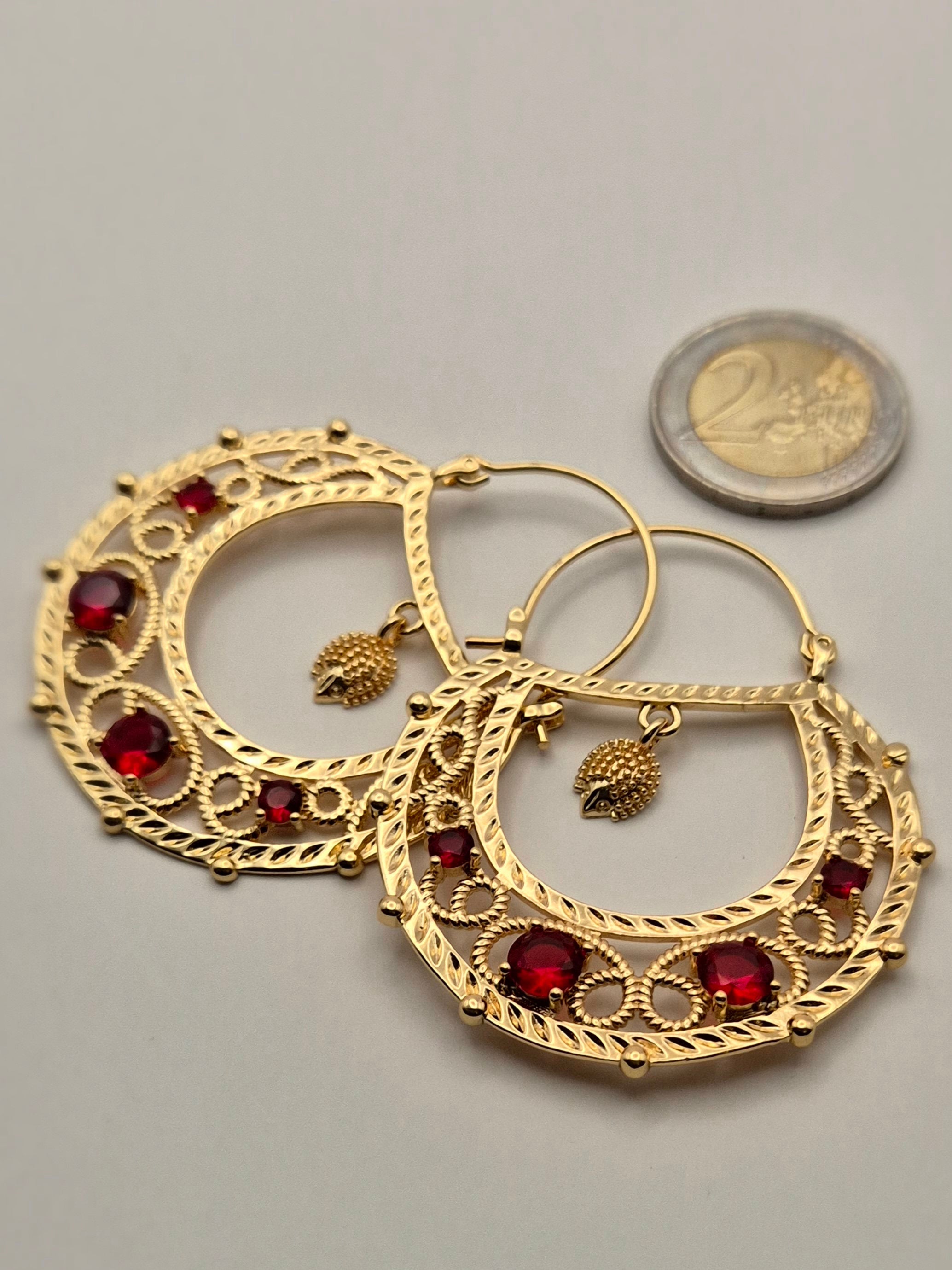 Boucle d'oreille ref:163