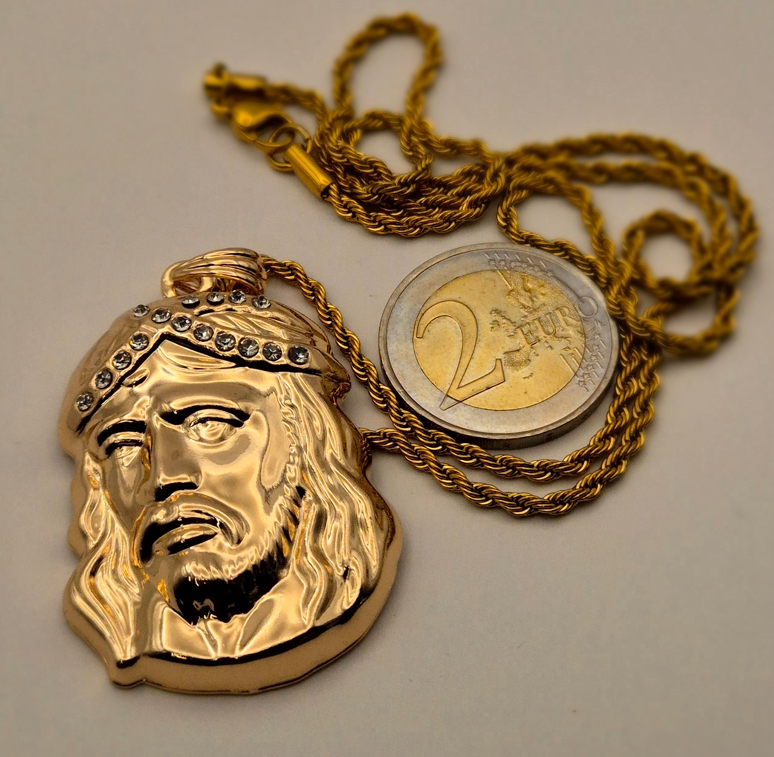 Bijoux  Tête de CHRIST 02