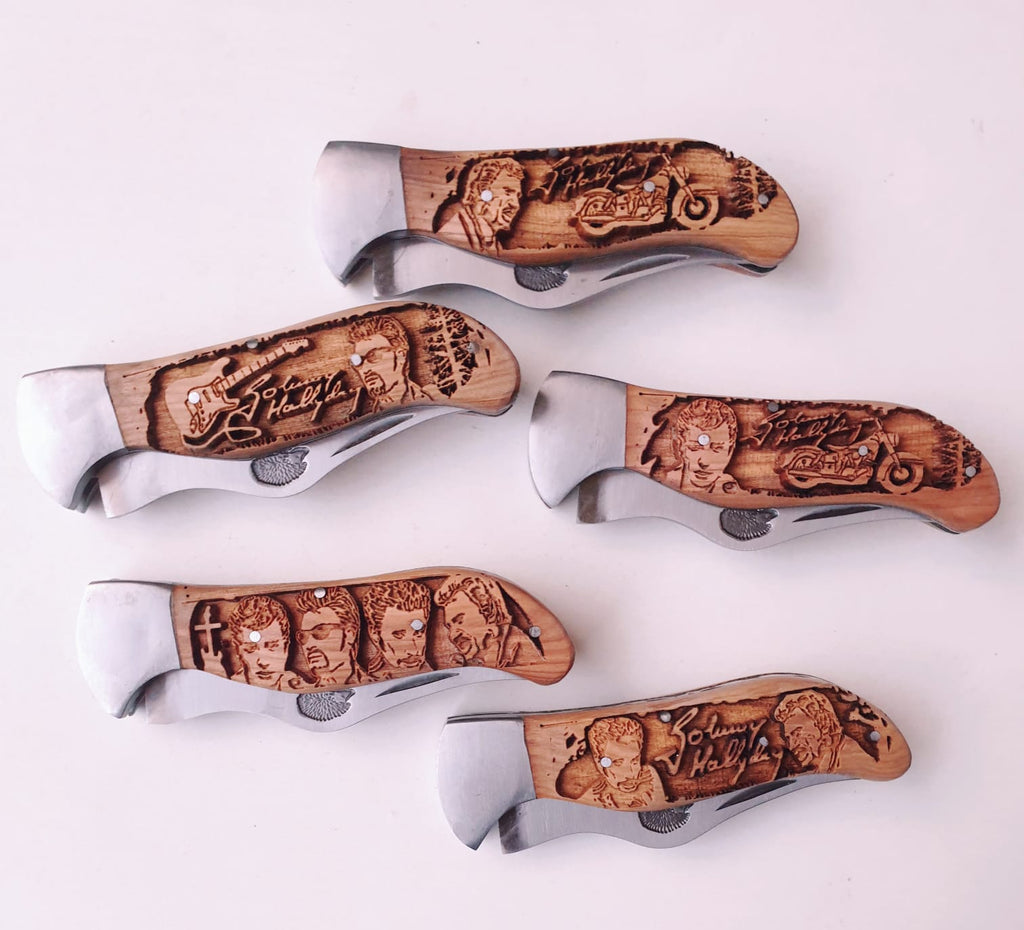 NIGLOTO Sculpté JOHNNY HALLYDAY