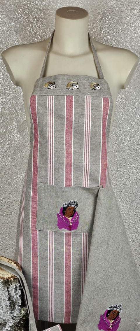 Tablier à rayure STE Sara 01